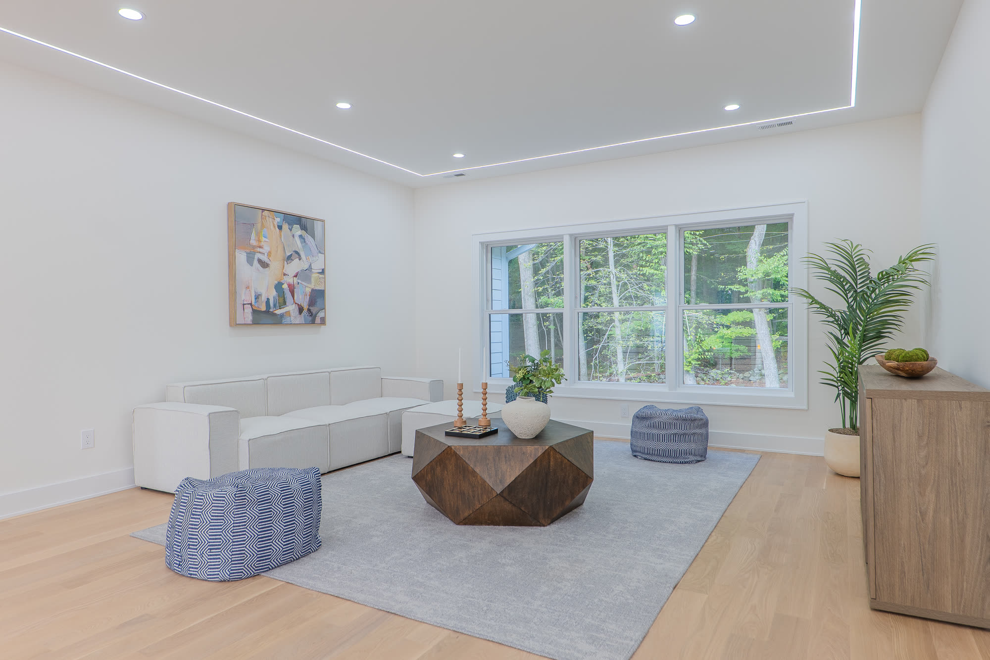 Bonus room with oversized windows